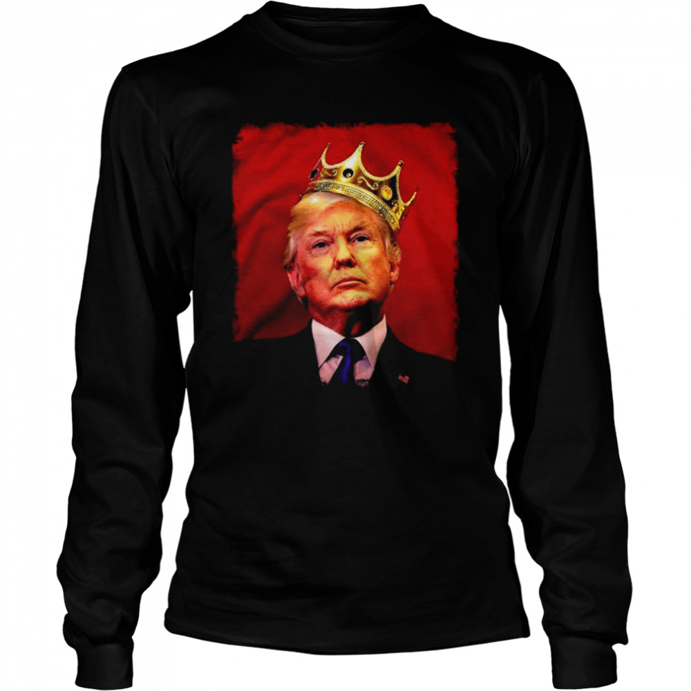 Donald Trump King Ultra Maga 2024  Long Sleeved T-shirt
