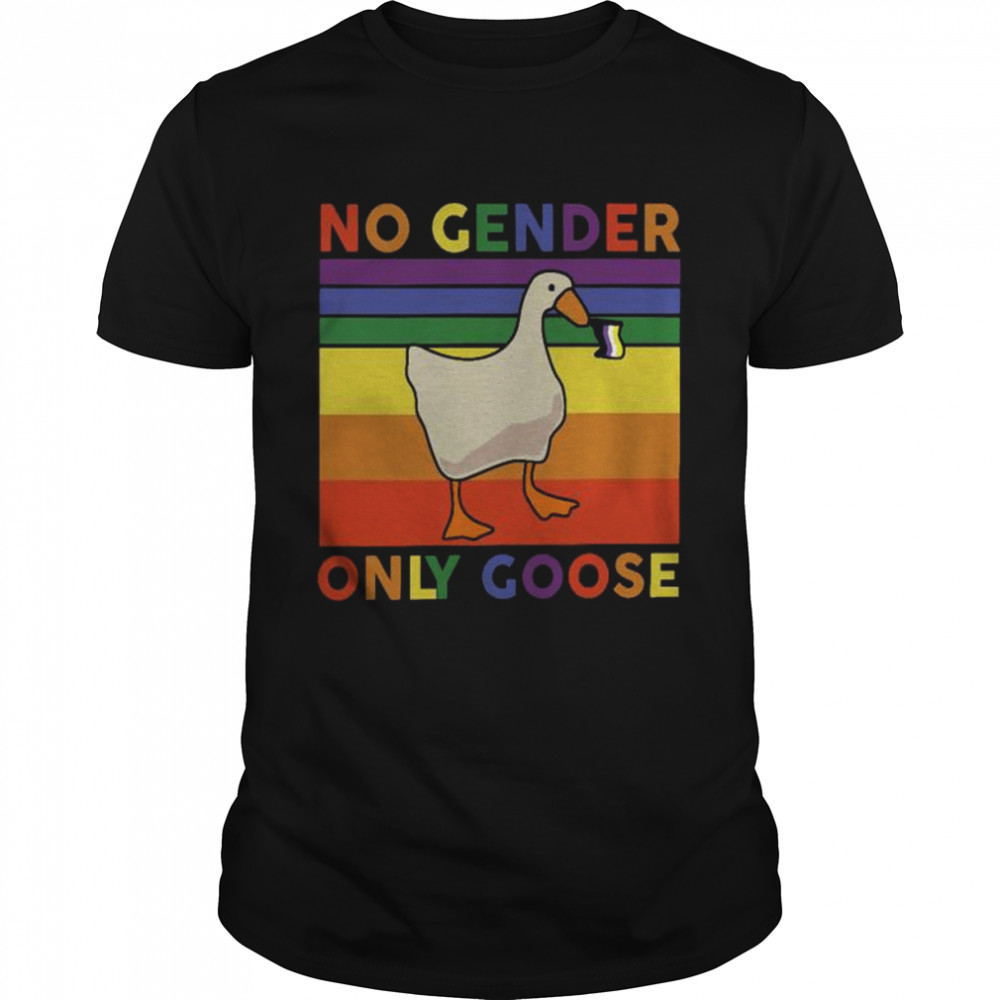 Duck no gender only goose vintage shirt Classic Men's T-shirt
