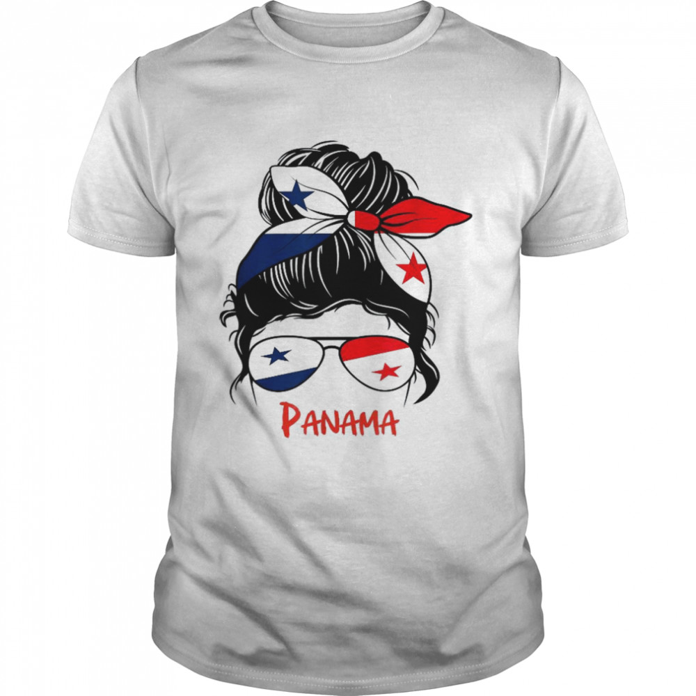 Panamanian Girl Panama Chica Panameña flagShirt