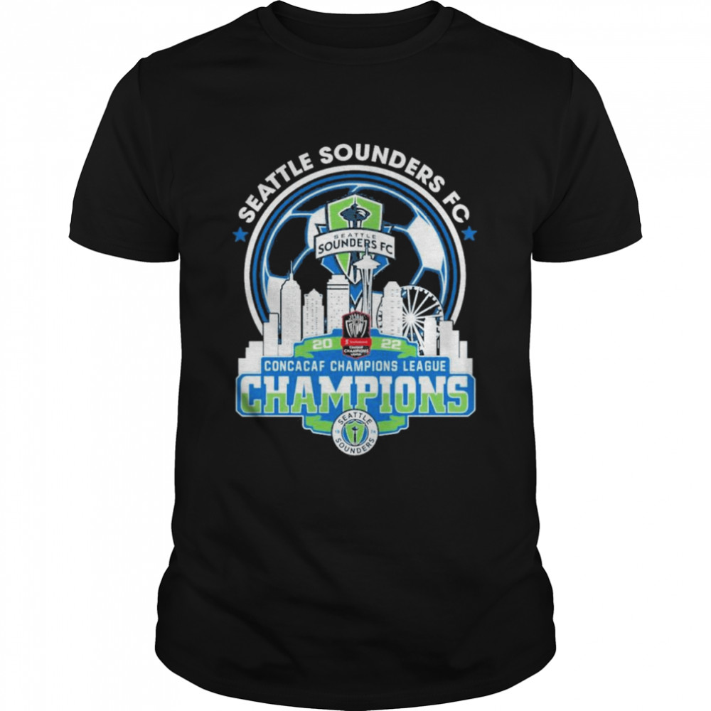 Seattle Sounders Fc 2022 Concacaf Champions League Champions Shirt