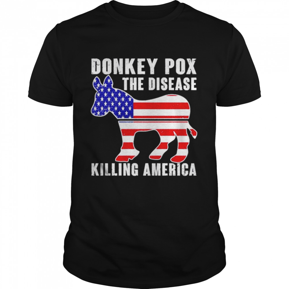 Donkey Pox this diesease killing America shirt Classic Men's T-shirt