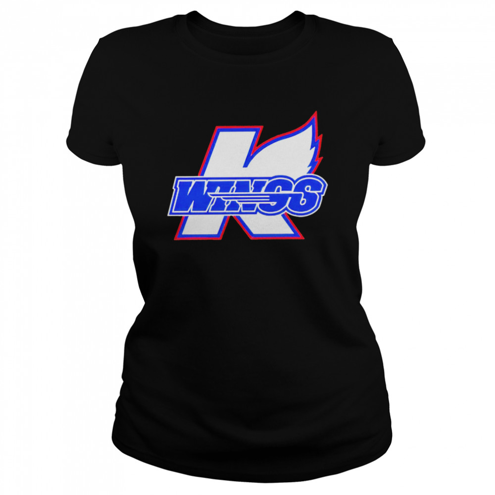 Kalamazoo Wings Hockey logo 2022 T-shirt Classic Women's T-shirt