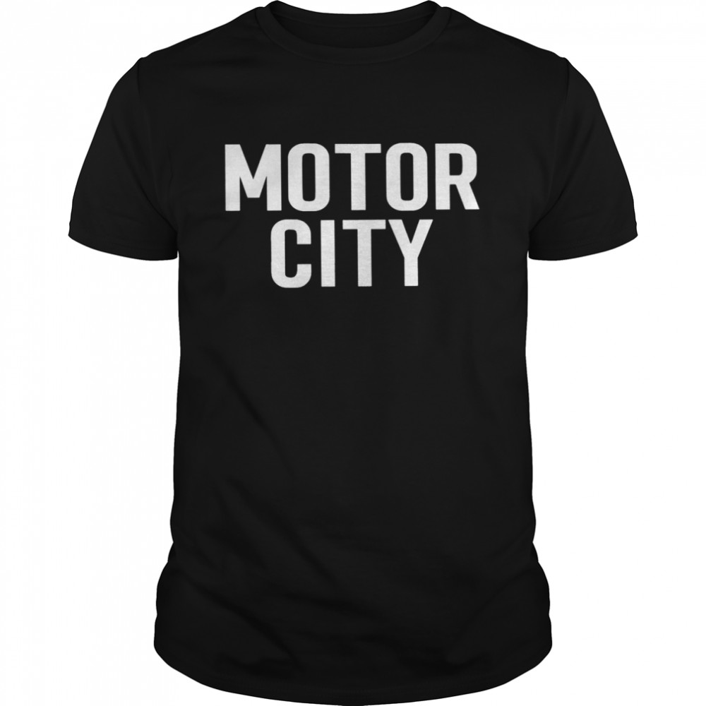 Motor City text 2022 T-shirt