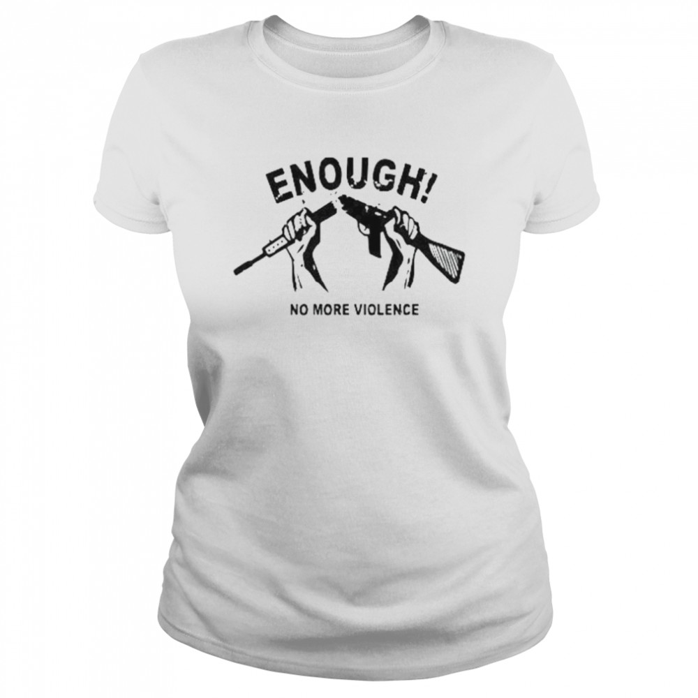 No More Violence Ken Paxton Uvalde Texas  Classic Women's T-shirt