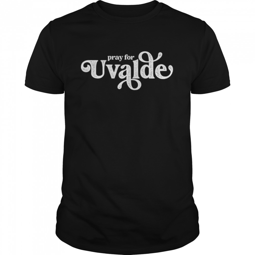 Pray for uvalde uvalde strong support for uvalde shirt Classic Men's T-shirt