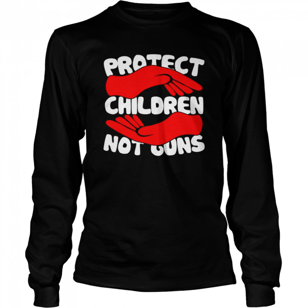 Protect Children Not Guns, Pray For Uvalde, Texas Strong Tee  Long Sleeved T-shirt