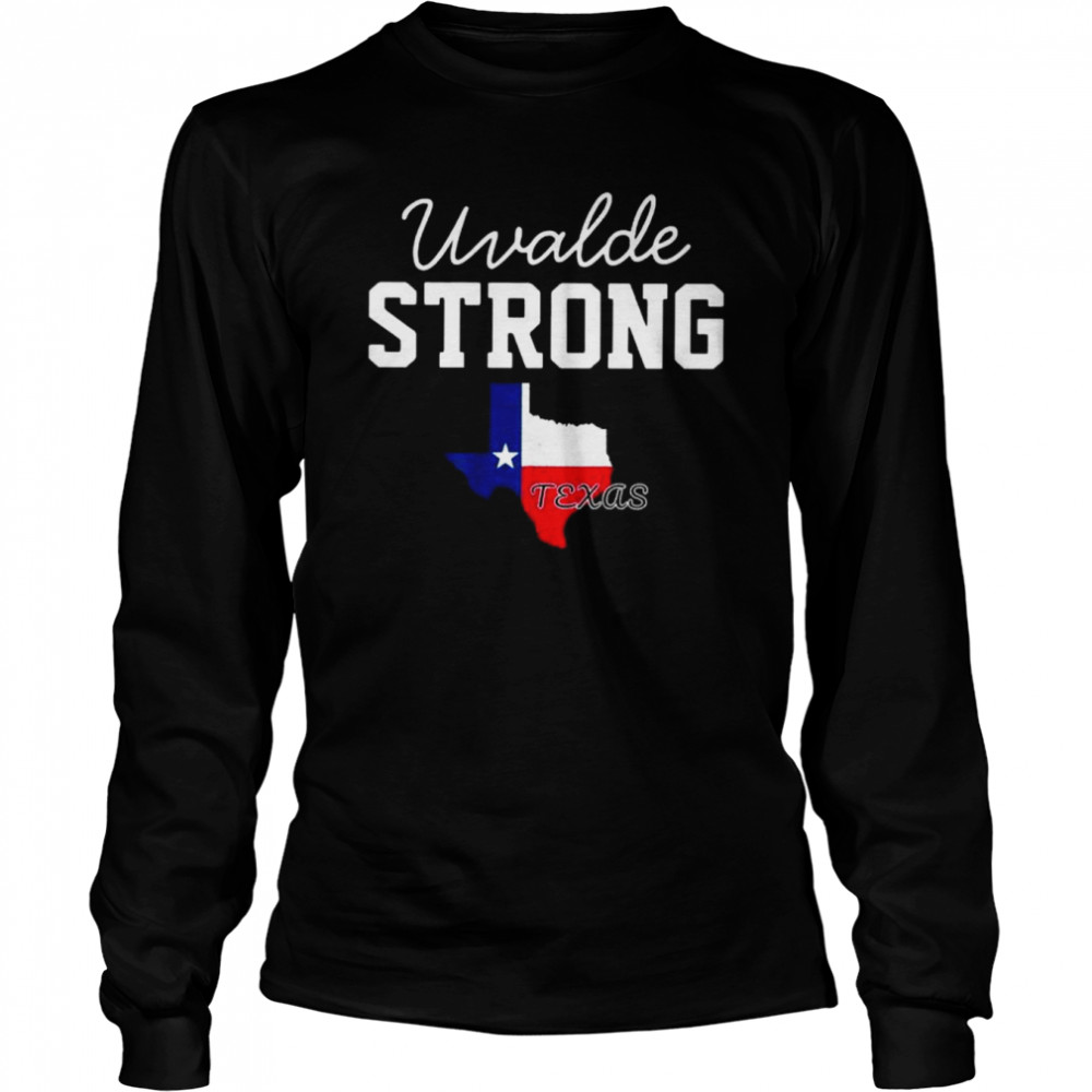 Protect kids not guns uvalde Texas strong shirt Long Sleeved T-shirt