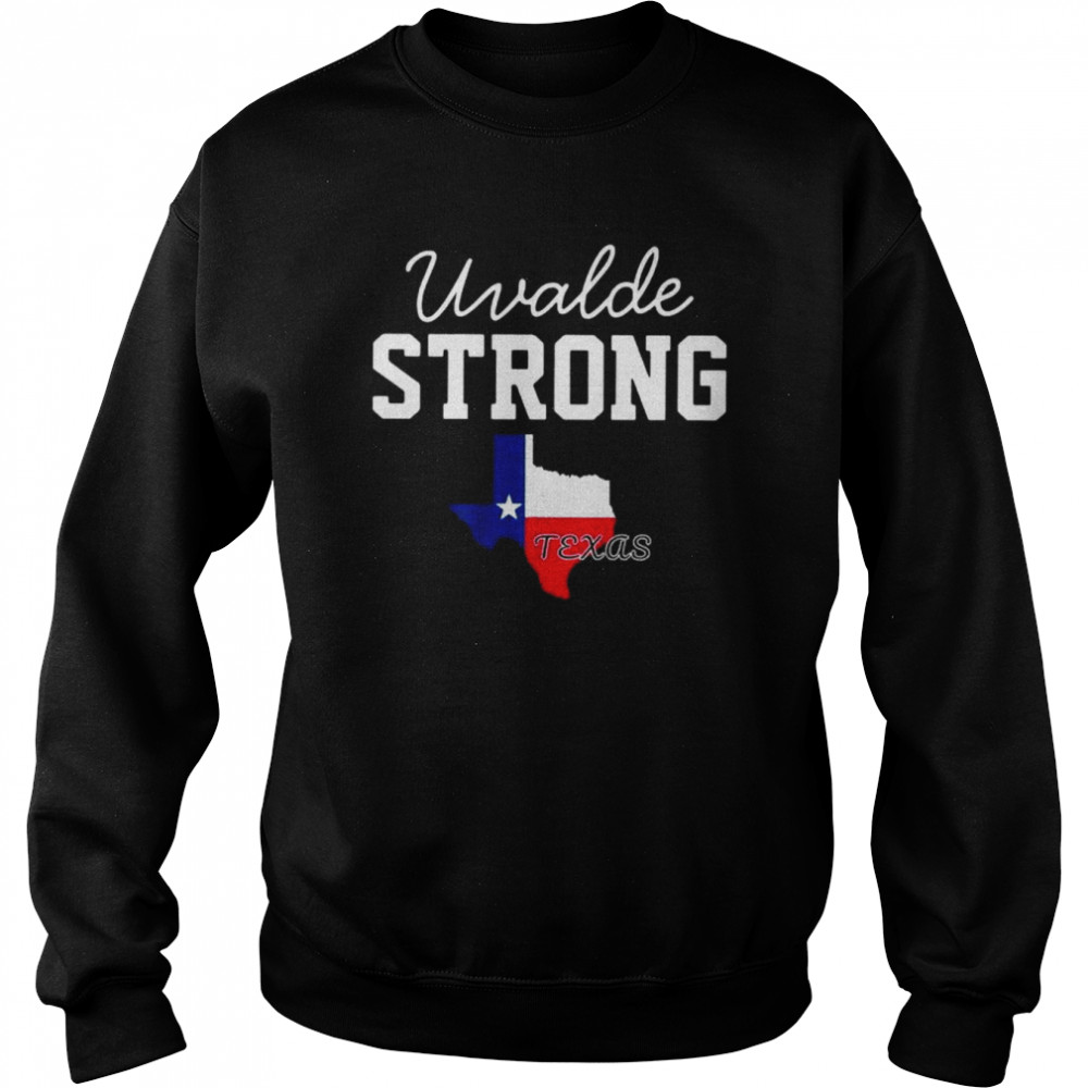 Protect kids not guns uvalde Texas strong shirt Unisex Sweatshirt