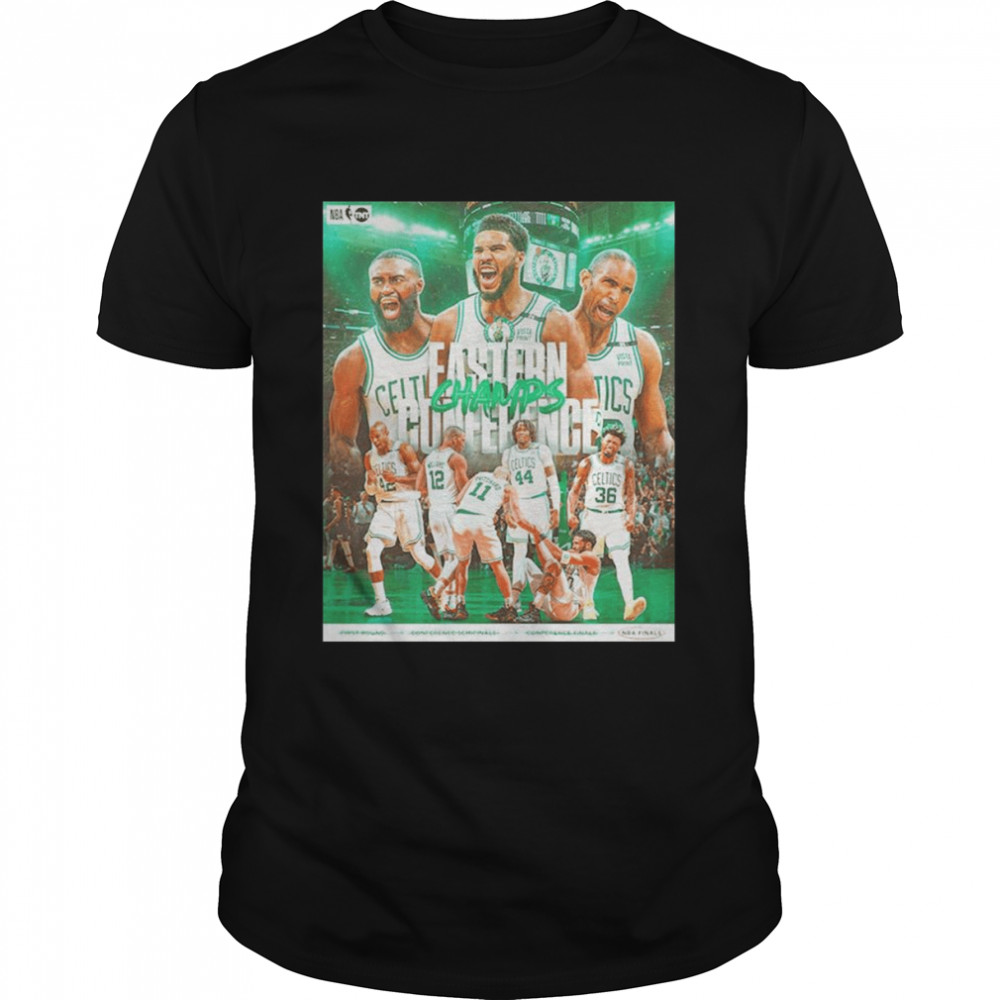 Boston Celtics Champ 2022 Eastern Conference Champions Poster T- Classic Men's T-shirt