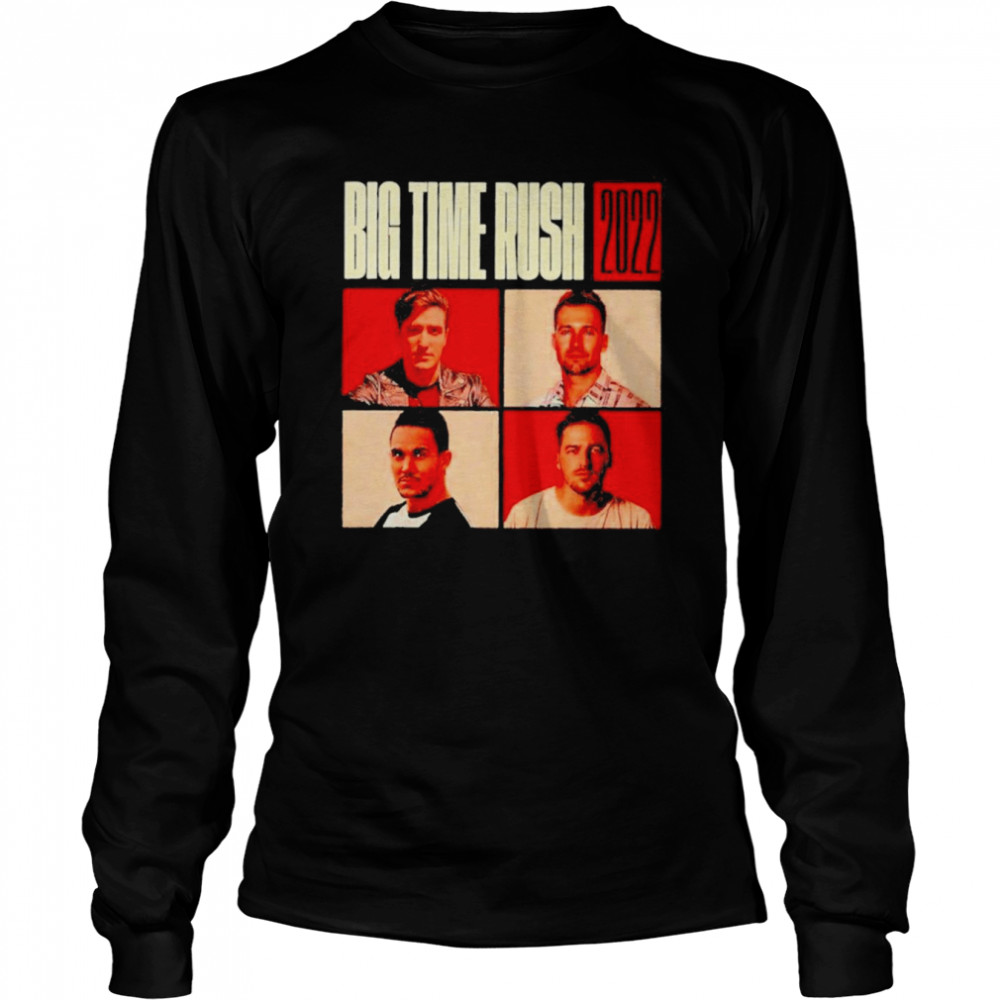 Big Time Rush Forever Tour 2022  Long Sleeved T-shirt
