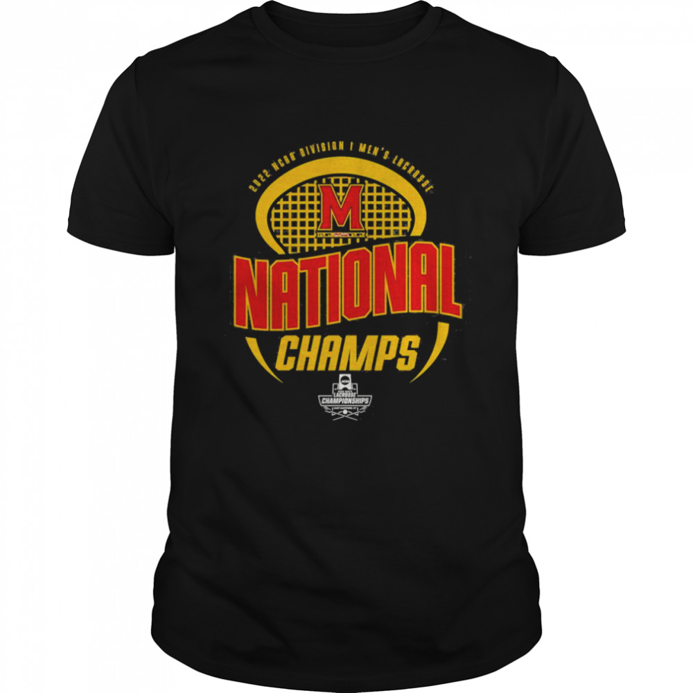 Maryland Terrapins 2022 NCAA Men’s Lacrosse National Champions T-Shirt