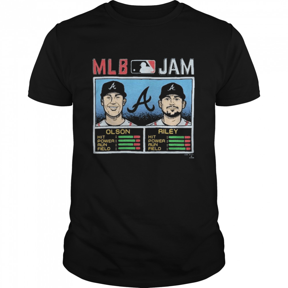 MLB Jam Atlanta Braves Olson And Riley Shirt