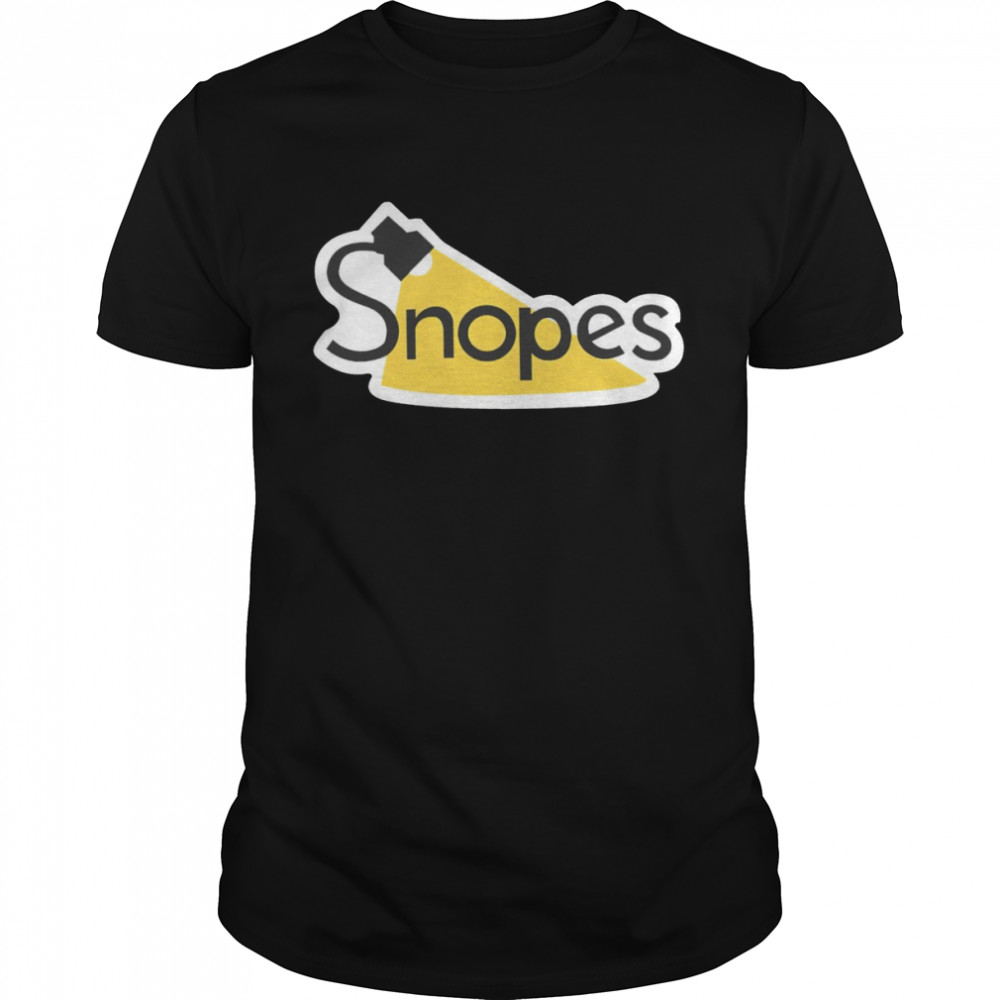 Snopes T-shirt