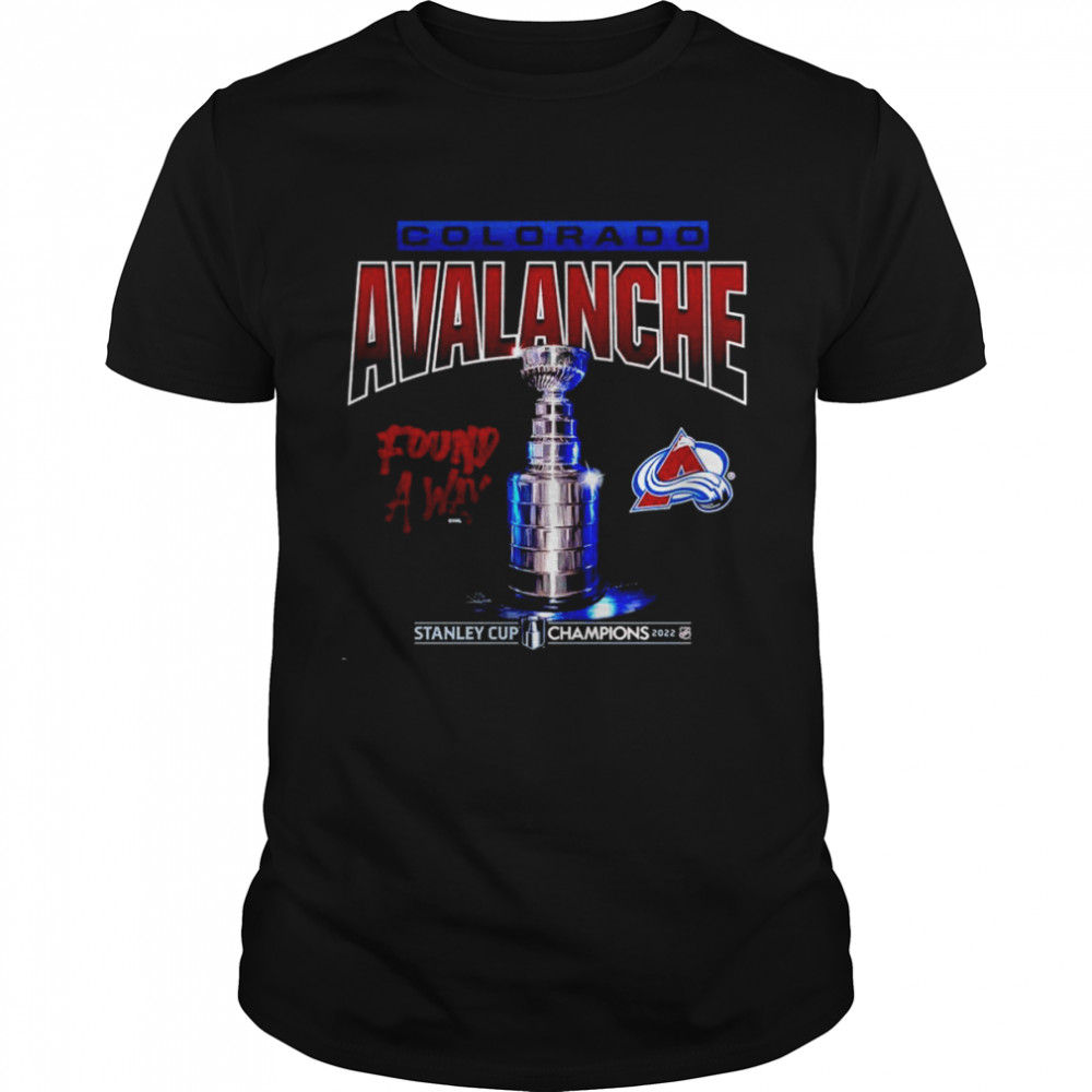 Colorado Avalanche 2022 Stanley Cup Champions Found A Way unisex T-shirt