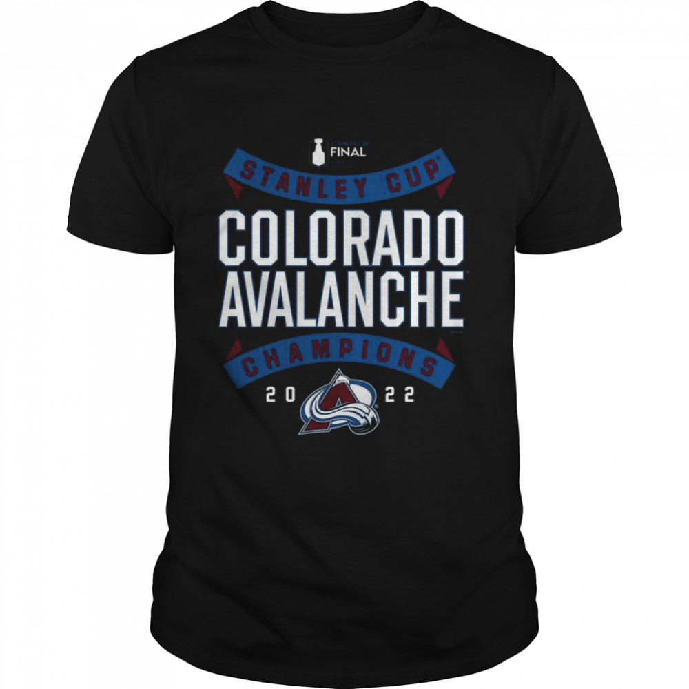 Colorado Avalanche 2022 Stanley Cup Finals Champions Roster T-Shirt