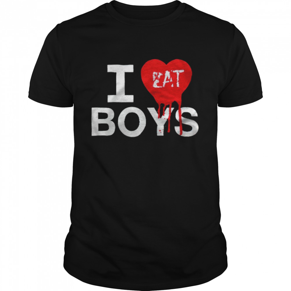 I eat boys Punxnkisses heart shirt Classic Men's T-shirt
