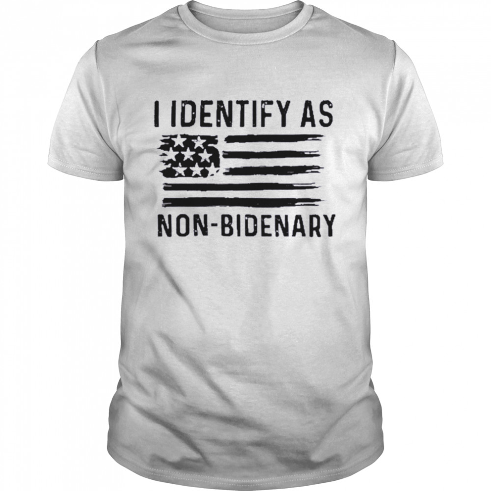 I Identify As Nonbinary Crew T-Shirt