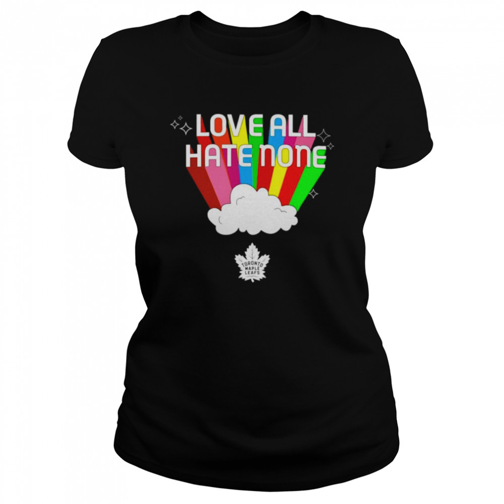 Love All Hate None  Classic Women's T-shirt