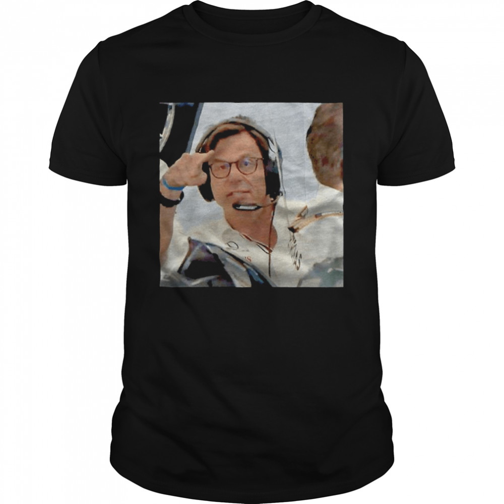 Mad Toto Wolff meme T-shirt
