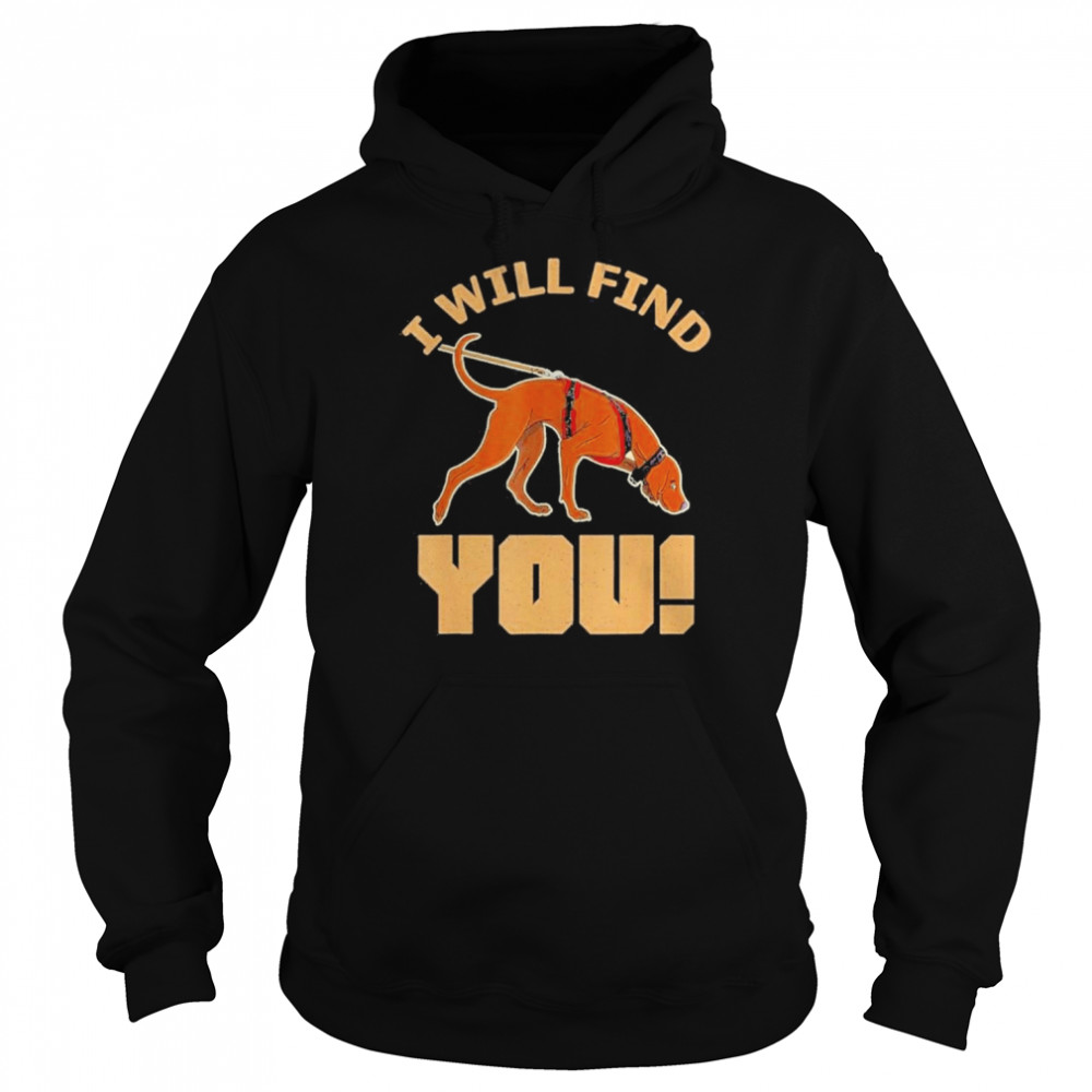 Mantrailing Mantrailer Tracking Search Dog  Unisex Hoodie