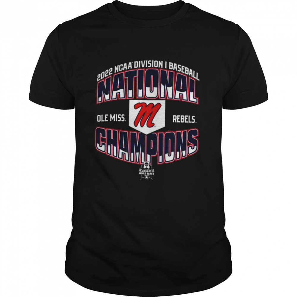 Ole Miss Rebels Champion 2022 NCAA Men’s Baseball College World Series Champions Locker Room T-Shirt