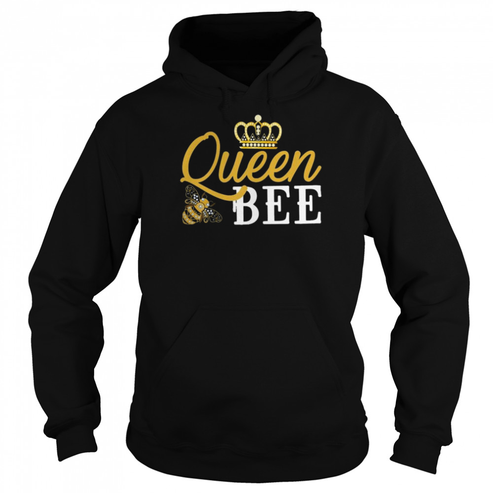 Queen Bee Crown  Unisex Hoodie