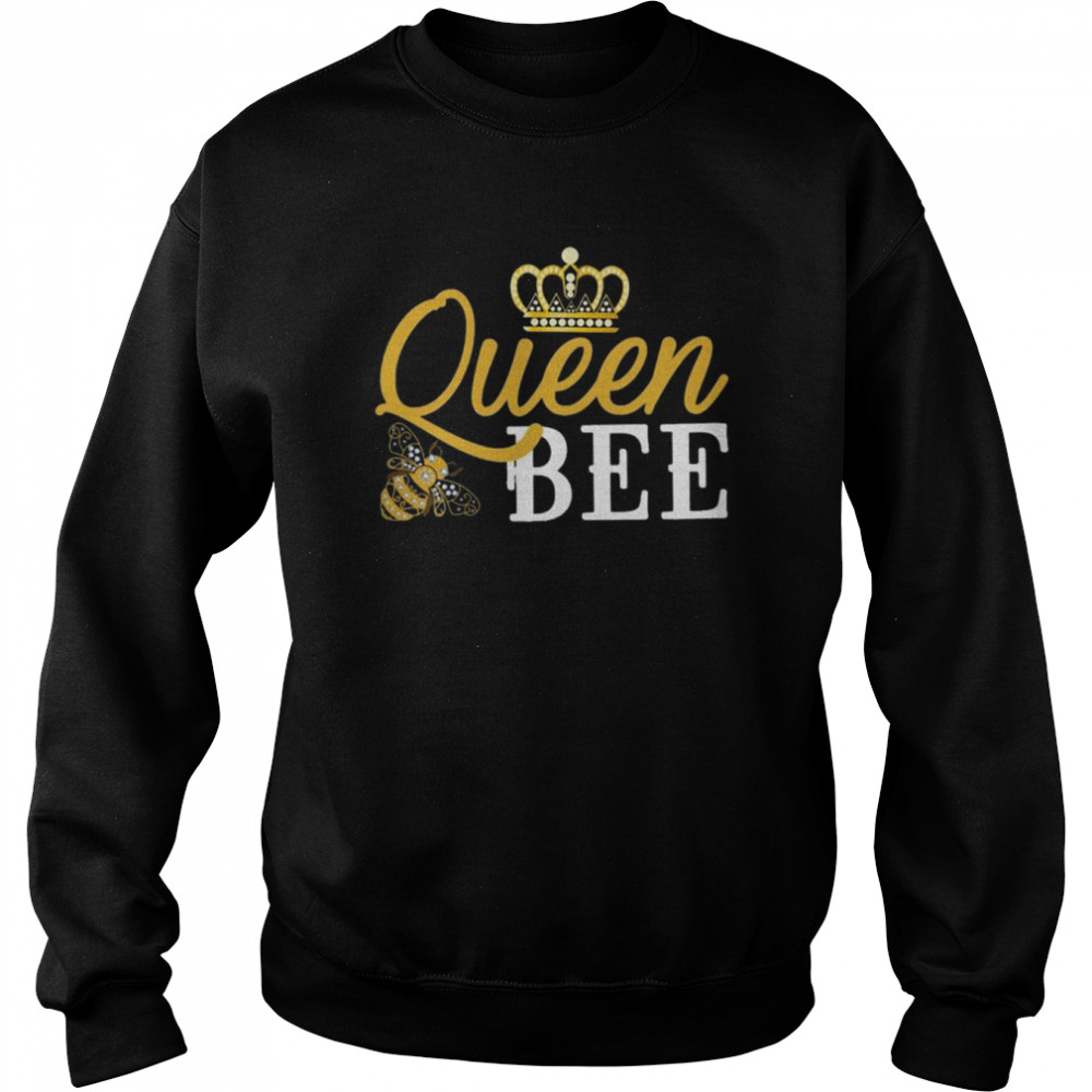 Queen Bee Crown  Unisex Sweatshirt