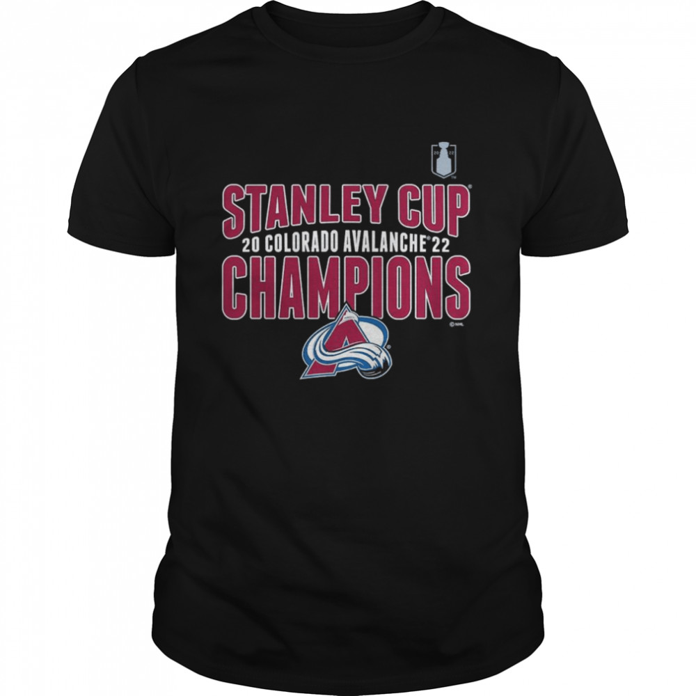 The Colorado Avalanche 2022 Stanley Cup Champions T-shirt
