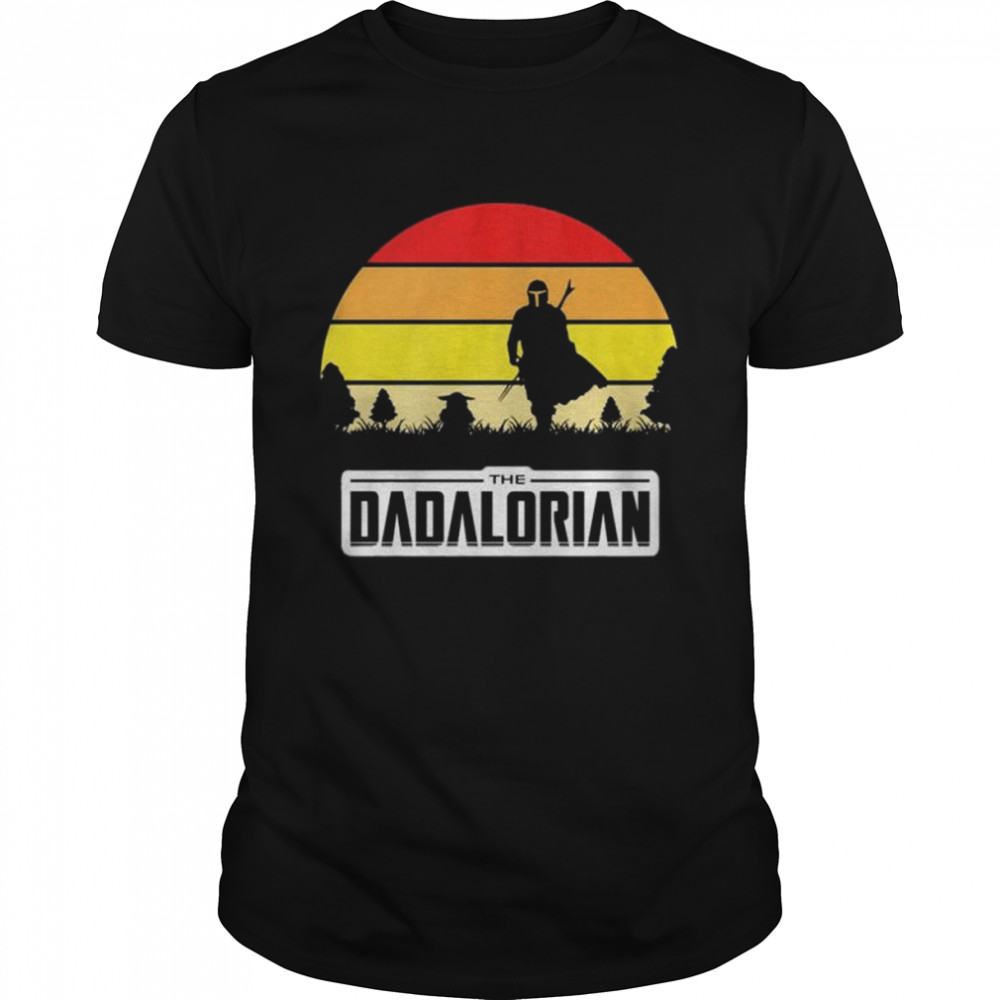 The Dadalorian and Baby Yoda 2022 vintage shirt