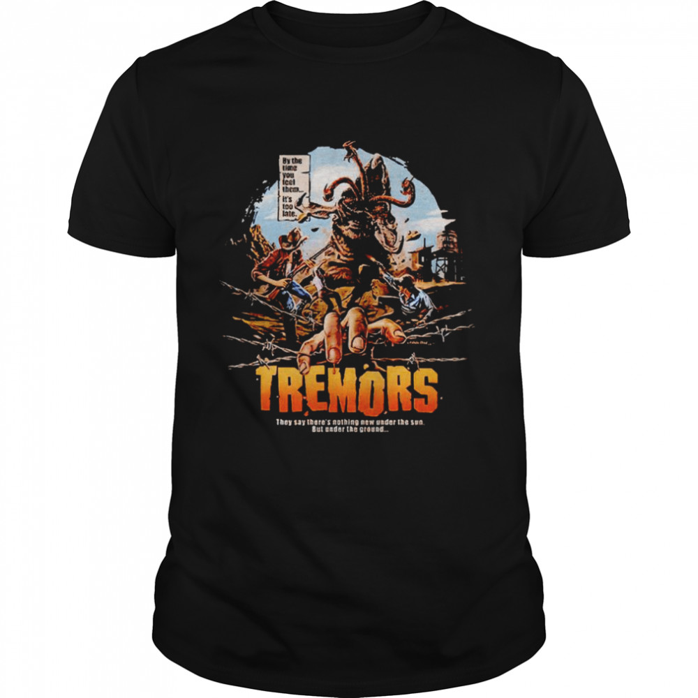 Tremors horror movie shirt