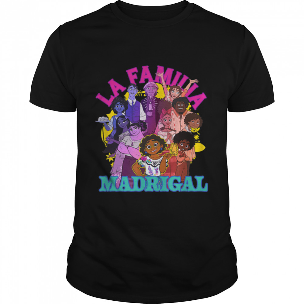 Disney Encanto La Familia Madrigal Group Poster T-Shirt B0B1KXHD1T