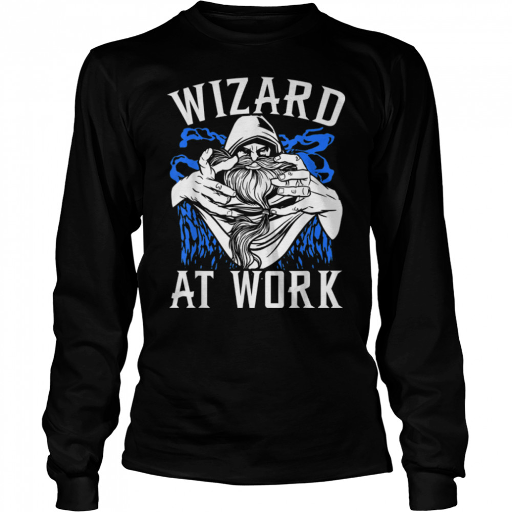 Wizard Tabletop Board Game RPG Gamer Dice Gaming Dungeon T- B0B3374CG4 Long Sleeved T-shirt