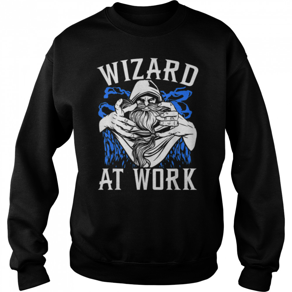 Wizard Tabletop Board Game RPG Gamer Dice Gaming Dungeon T- B0B3374CG4 Unisex Sweatshirt