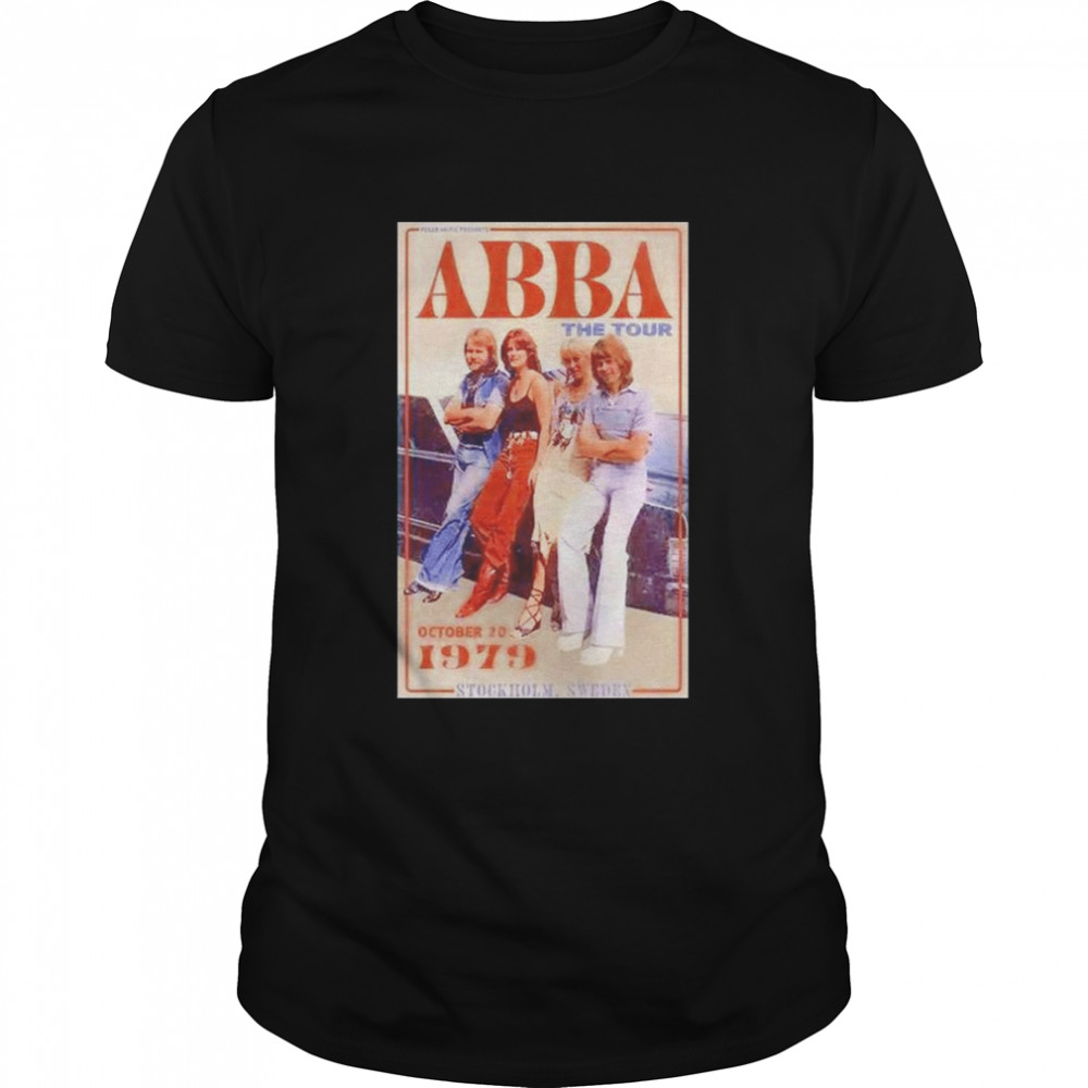 ABBA The Tour 1979 Vintage shirt Classic Men's T-shirt