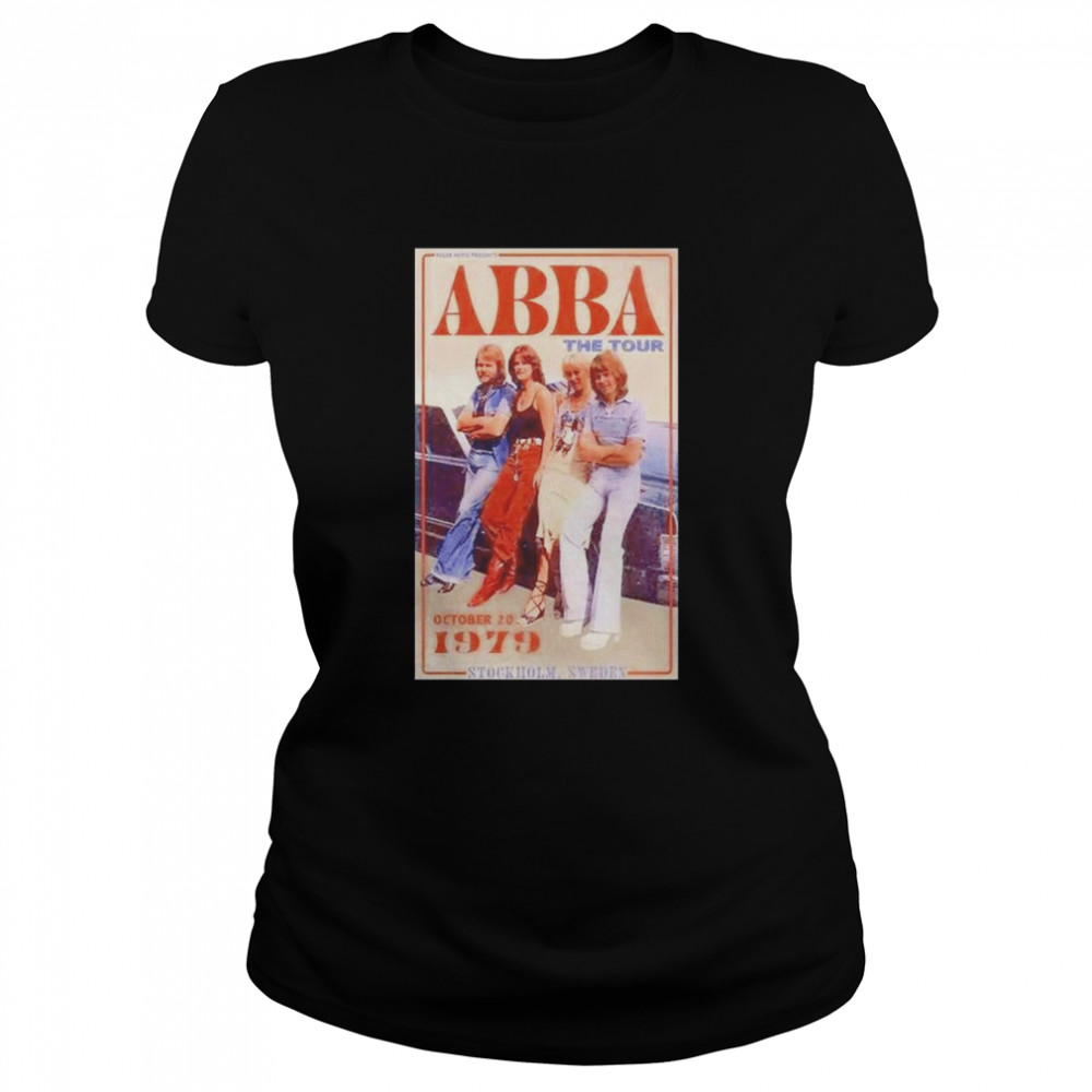 ABBA The Tour 1979 Vintage shirt Classic Women's T-shirt