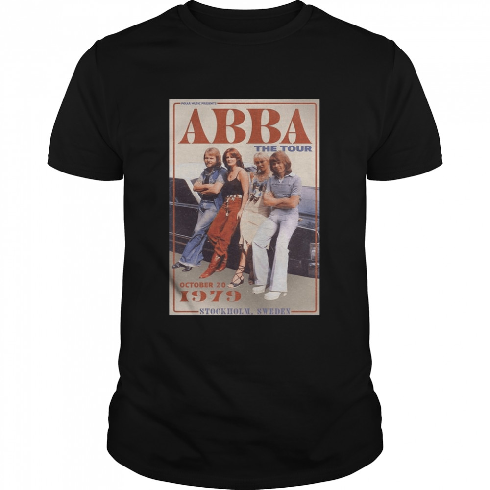 Abba The Tour 1979 Vintage shirt